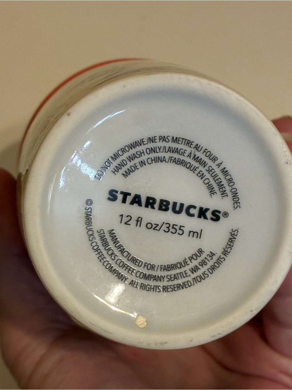 Starbucks SEATTLE Washington Local Landmark Series Ceramic Travel Tumbler 12 oz - Picture 4 of 12